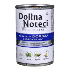 DOLINA NOTECI Premium bogata w dorsza z brokułami 400g