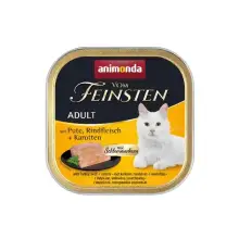 ANIMONDA Vom Feinsten Classic Cat indyk, wołowina, marchewka 100g