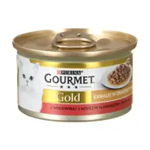 Gourmet Gold Sauce Delight z wołowiną 85g