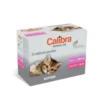CALIBRA CAT PREMIUM KITTEN MULTIPACK 12X100 G