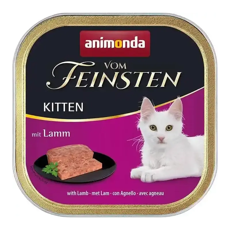 ANIMONDA Vom Feinsten Kitten jagnięcina 100g