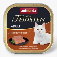 ANIMONDA Vom Feinsten Cat wątróbka z kurczaka 100g