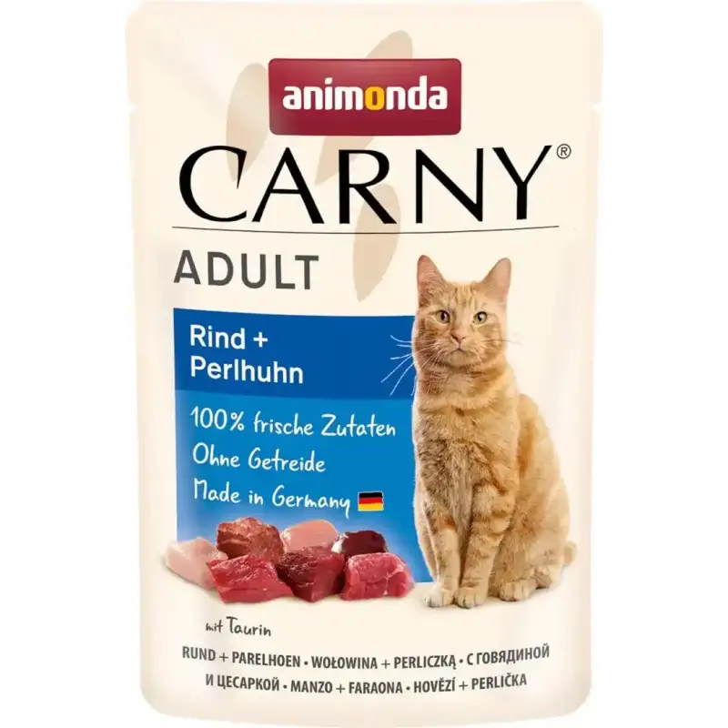 Animonda Carny Adult Pouch Wołowina Perliczka saszetka 85g