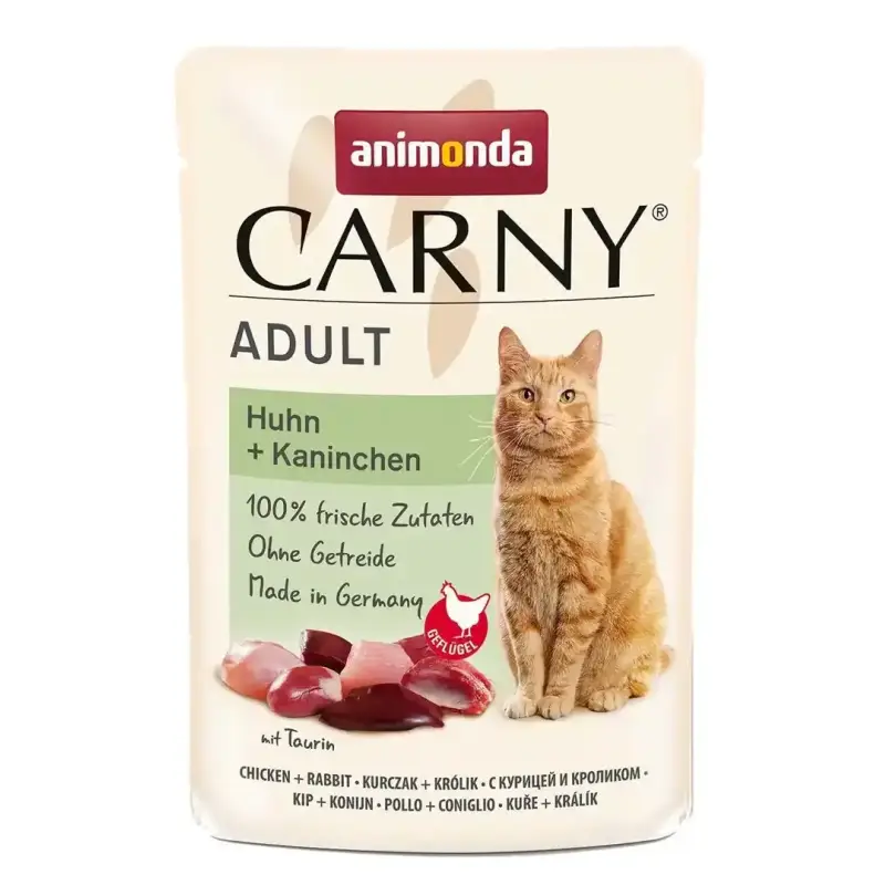 Animonda Carny Adult Pouch Kurczak Królik saszetka 85g