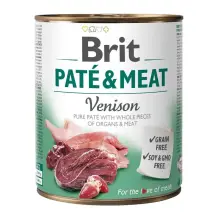 BRIT Pate & Meat z Dziczyzną 800g
