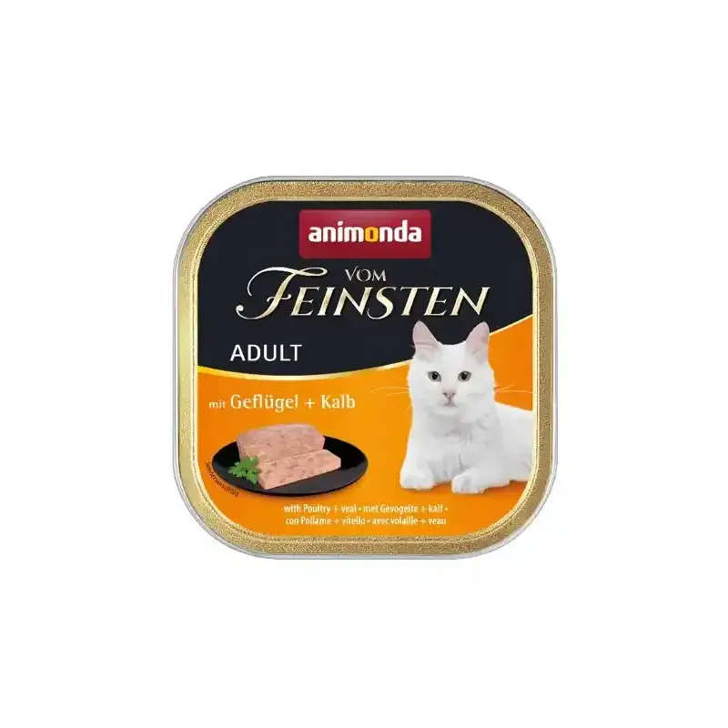 ANIMONDA Vom Feinsten Classic Cat drób i cielęcina 100g