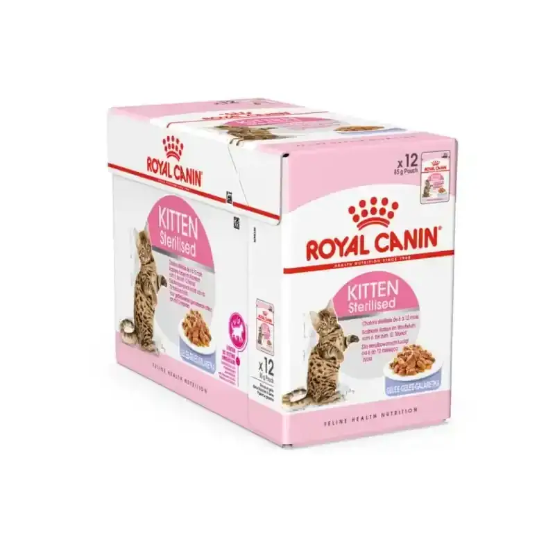 ROYAL CANIN FHN Kitten Sterilised w galaretce 12x85g