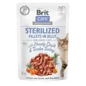 Brit Care Cat Fillets In Jelly Sterilized Duck And Turkey 85G