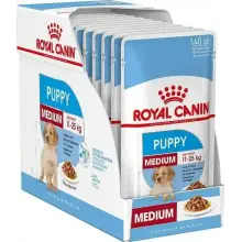 ROYAL CANIN SHN Medium Puppy w sosie 10X140g