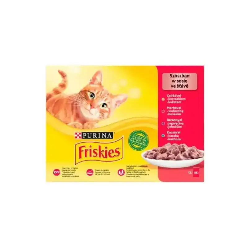 FRISKIES MP Mięso 12x85g