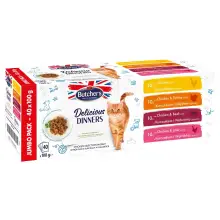 Butcher's Delicious Dinners Jumbo Pack 40x100g