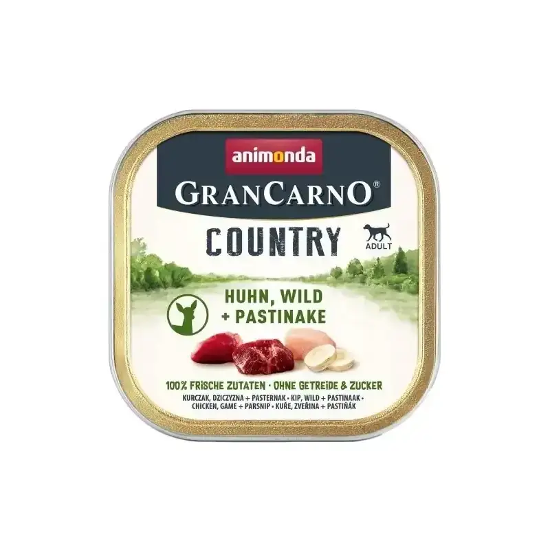 Animonda GranCarno Country kurczak dziczyzna 150g