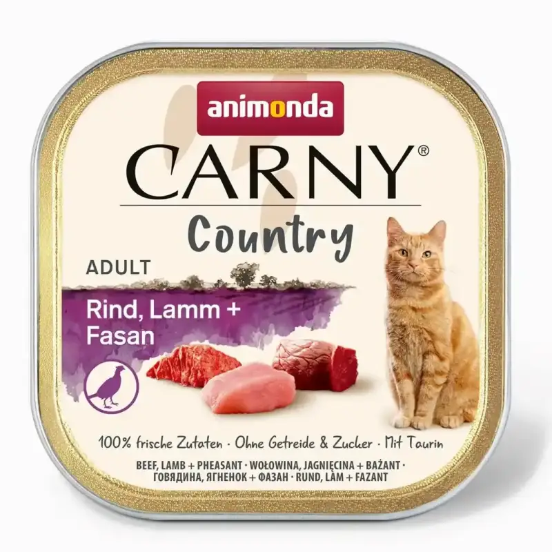 ANIMONDA Carny Country wołowina, jagnięcina, bażant 100g