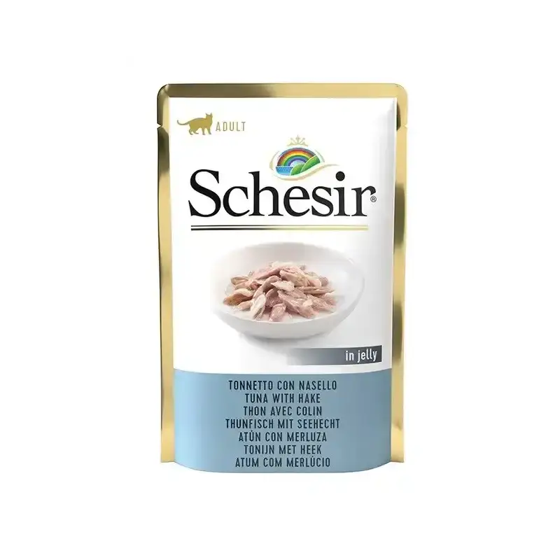 SCHESIR Adult Tuńczyk z morszczukiem 85g