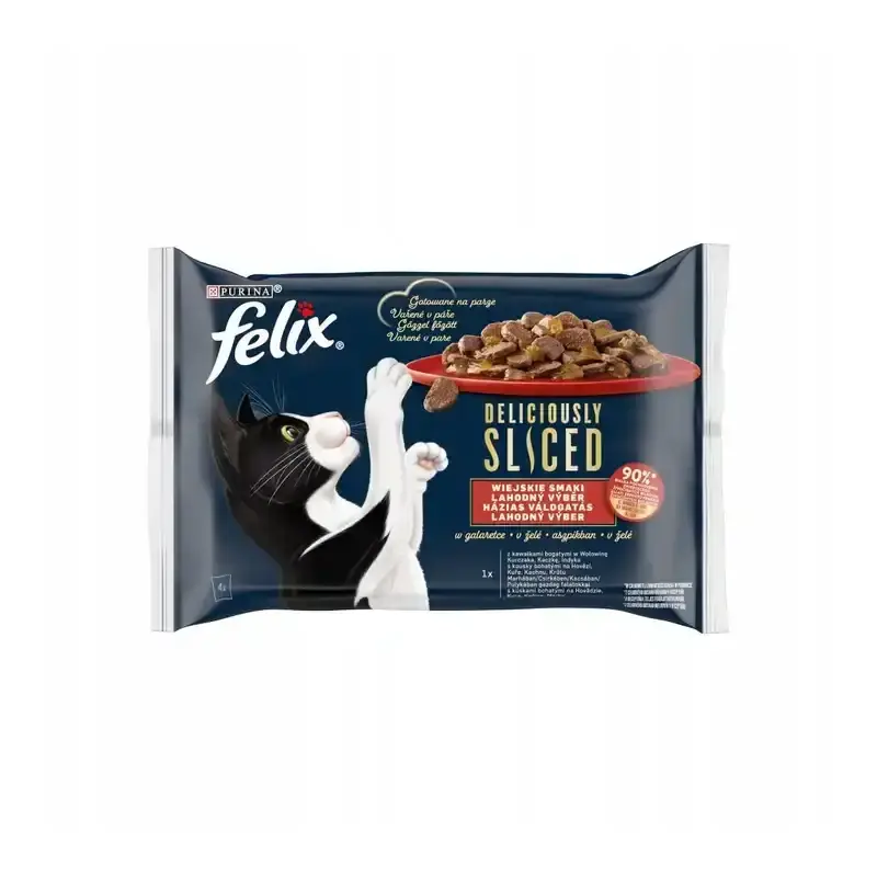 FELIX Deliciously Sliced Wiejskie Smaki 4x 80 g