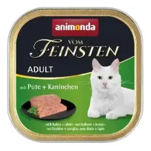 ANIMONDA Vom Feinsten Classic Cat indyk i królik 100g