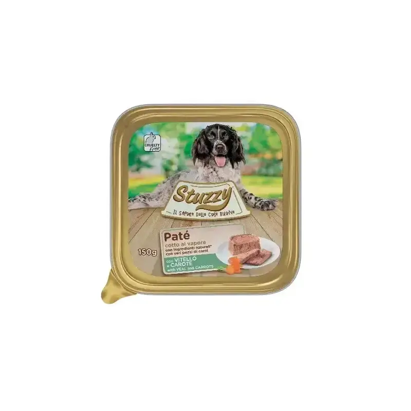 STUZZY MISTER PATE Adult cielęcina z marchewką 150g