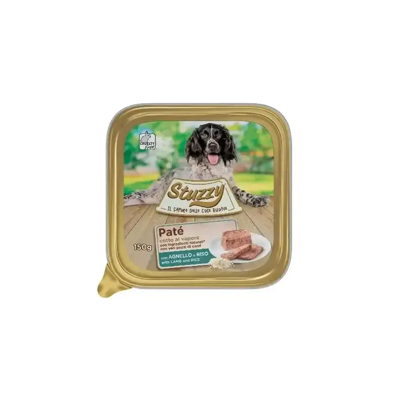 STUZZY MISTER PATE Adult jagnięcina z ryżem 150g