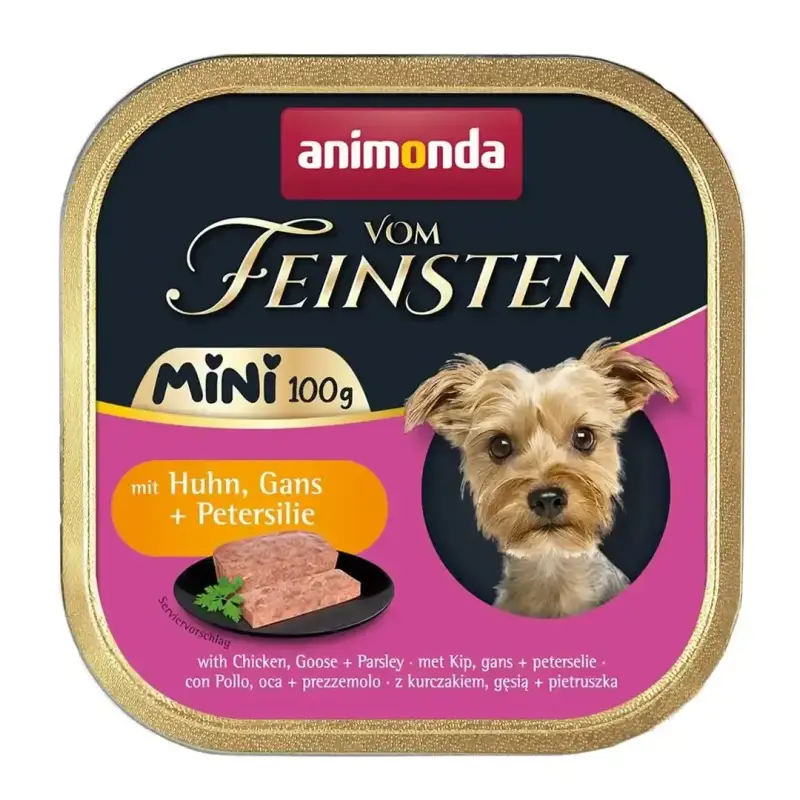 Animonda Vom Feinsten MINI kurczak, gęś i pietruszka 100g