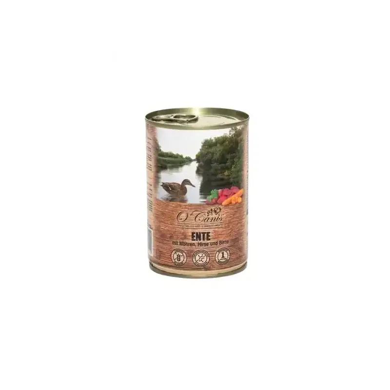 O'CANIS Kaczka, proso, marchew 400g