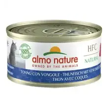 ALMO NATURE HFC Natural tuńczyk z małżami 70g