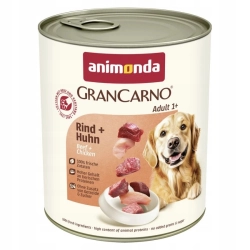ANIMONDA GranCarno Adult wołowina z kurczakiem 800g