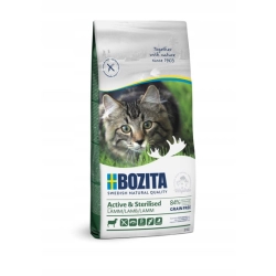BOZITA Active & Sterilised Grain free Jagnięcina 2kg