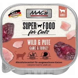 MAC's Cat tacka dziczyzna, indyk 100g