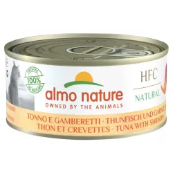 Almo Nature HFC Natural tuńczyk z krewetkami 150g