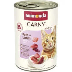 ANIMONDA Carny Adult Cat indyk, jagnięcina 400g