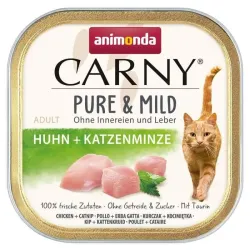 ANIMONDA Carny Adult Cat PURE&MILD kurczak, kocimiętka 100g