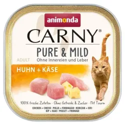 ANIMONDA Carny Adult Cat PURE&MILD kurczak, ser 100g