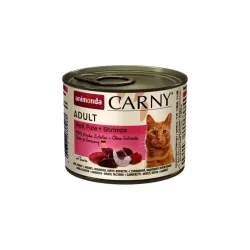 ANIMONDA Carny Adult Cat wołowina, indyk i krewetki 200g