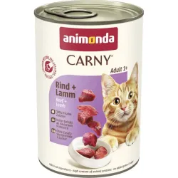 ANIMONDA Carny Adult Cat wołowina, jagnięcina 400g
