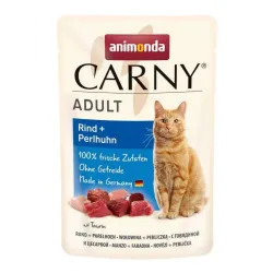 ANIMONDA Carny Adult Cat wołowina, perliczka 85g