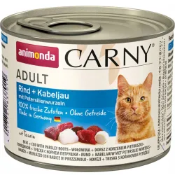 ANIMONDA Carny Adult Cat wołowina z dorszem i pietruszką 200g