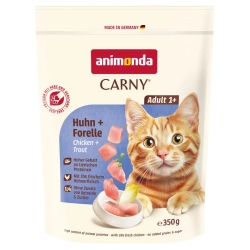 ANIMONDA Carny Cat kurczak z pstrągiem 350g