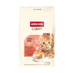 ANIMONDA Carny Cat wołowina, kurczak 1,75kg