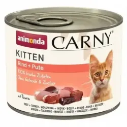 ANIMONDA Carny Kitten wołowina, indyk 200g