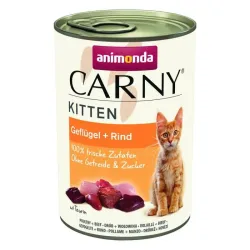 ANIMONDA Carny Kitten wołowina z drobiem 400g