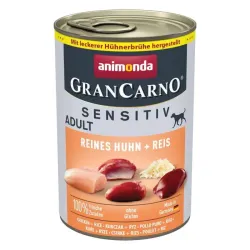 ANIMONDA GranCarno Sensitiv kurczak z ryżem 400g