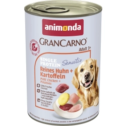 ANIMONDA GranCarno Sensitiv kurczak z ziemniakami 400g