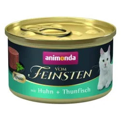 ANIMONDA Vom Feinsten Cat Mousse kurczak, tuńczyk 85g