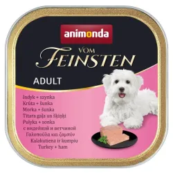 ANIMONDA Vom Feinsten Dog indyk z szynką 150g