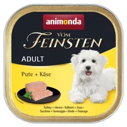 ANIMONDA Vom Feinsten Dog indyk z żółtym serem 150g