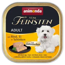 ANIMONDA Vom Feinsten Dog wołowina jajko szynka 150g
