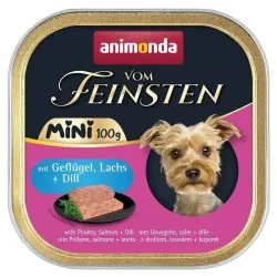 ANIMONDA Vom Feinsten Mini drób, łosoś i koperek 100g