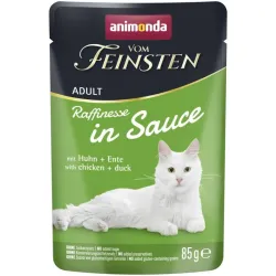 ANIMONDA Vom Feinsten Raffinesse kurczak, kaczka w sosie 85g