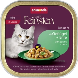 ANIMONDA Vom Feinsten Senior Drób z kaczką 85g
