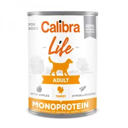 Calibra Dog Life Adult Indyk z jabłkiem 400g